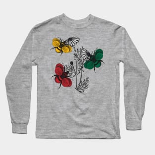 Lithuania Bee Swarm Long Sleeve T-Shirt